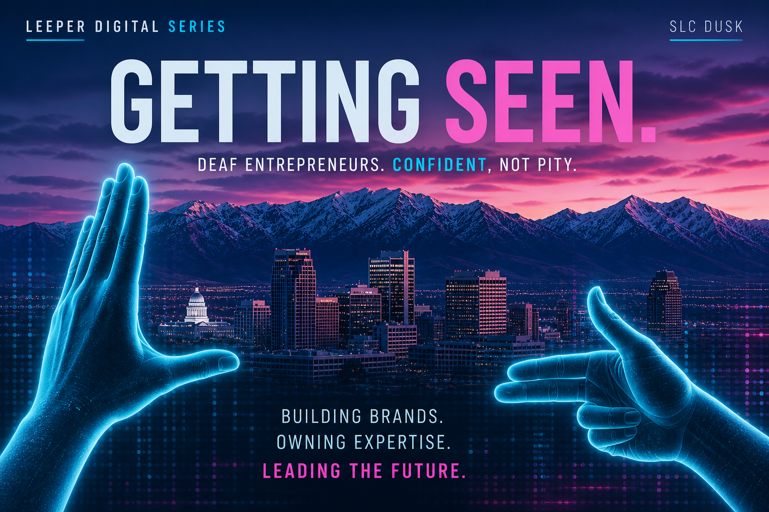 Deaf entrepreneurs getting seen online — visibility as strategy