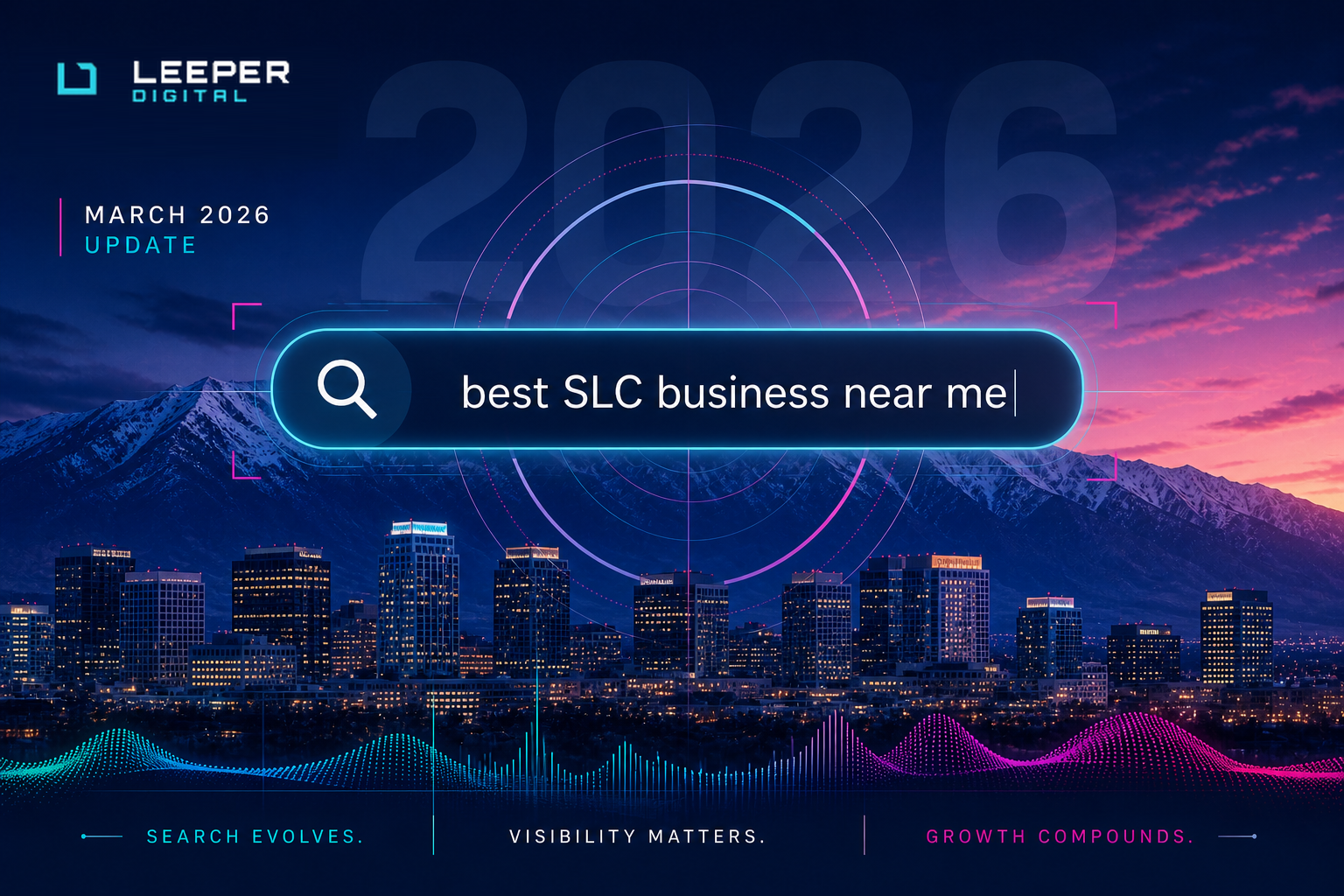 Google March 2026 update playbook for Salt Lake City businesses, no ads